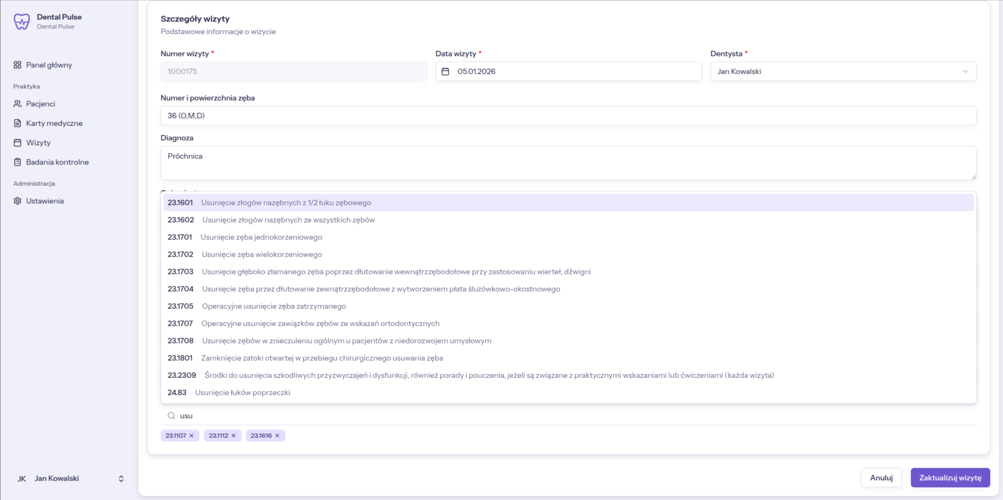 Procedury medyczne ICD-9